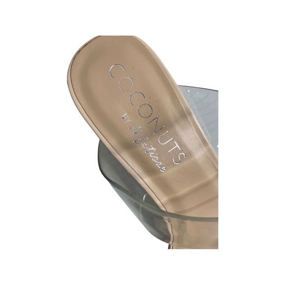 Coconuts By Matisse Clear Nude Heels - Picture 4 of 6